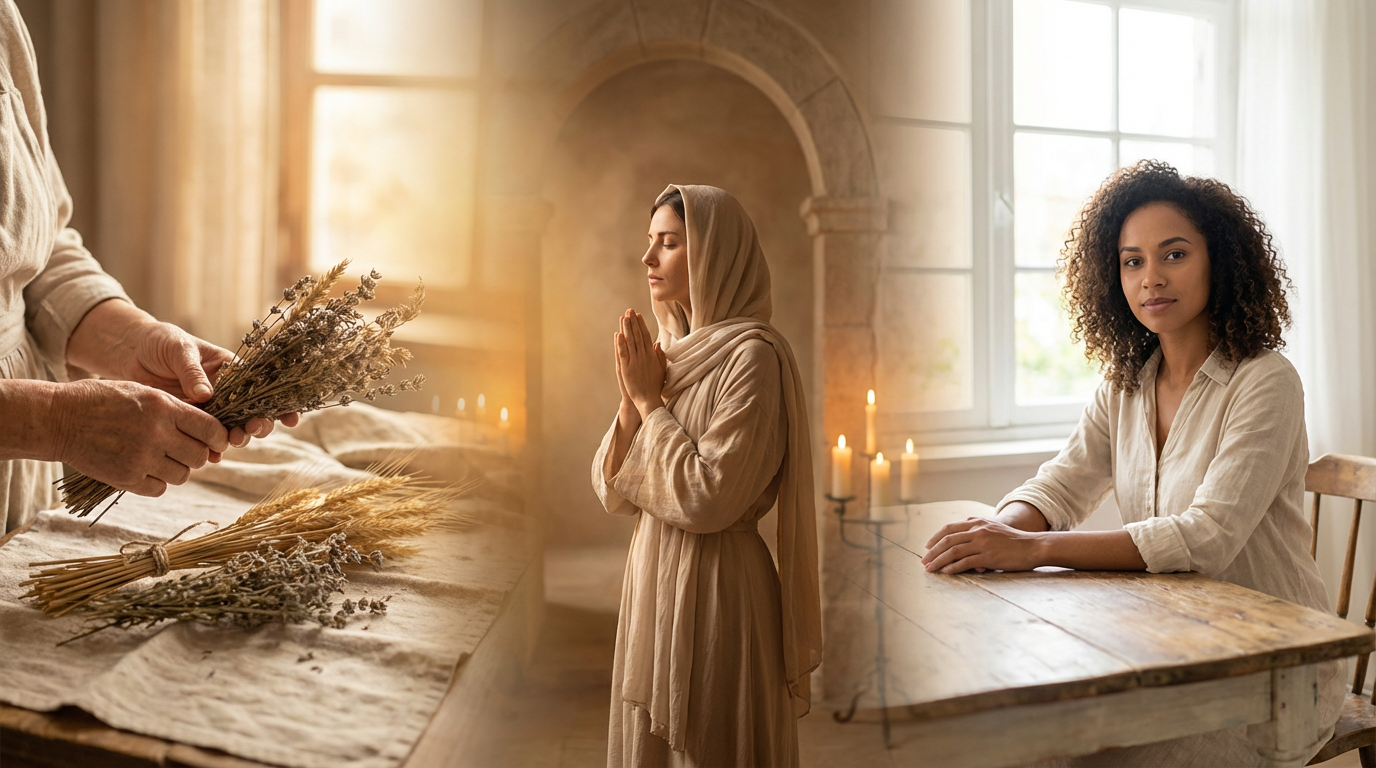 Capa editorial panorâmica sobre o significado do nome Ana, unindo raiz hebraica, difusão bíblica e cristã e presença contemporânea no Brasil em transição suave.