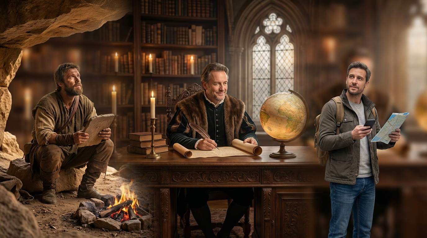 apa editorial panorâmica sobre o significado do nome Pedro, unindo raiz grega, tradição bíblica e presença contemporânea no Brasil em transição suave.