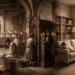 Panorâmica editorial sobre a origem da palavra culpa, do tribunal romano ao confessionário medieval à sessão de terapia contemporânea