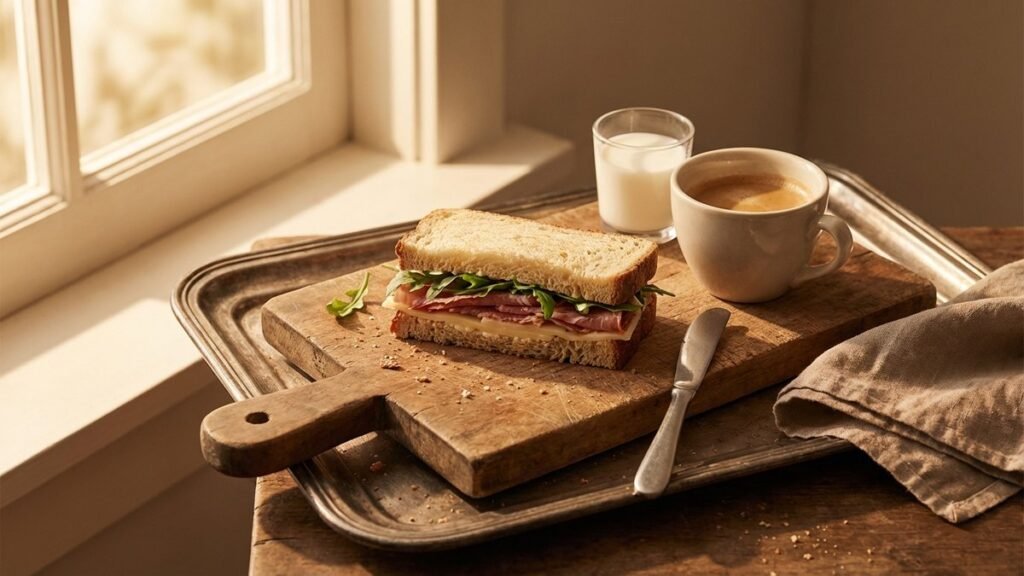 lanche ou merenda — merenda escolar tradicional e lanchonete urbana moderna — Palavras com História