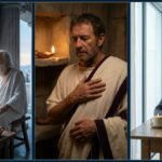 Diferença entre alma e espírito: triptych histórico com psyche grega (borboleta), spiritus latino (sopro/hálito) e representação contemporânea dos dois conceitos.