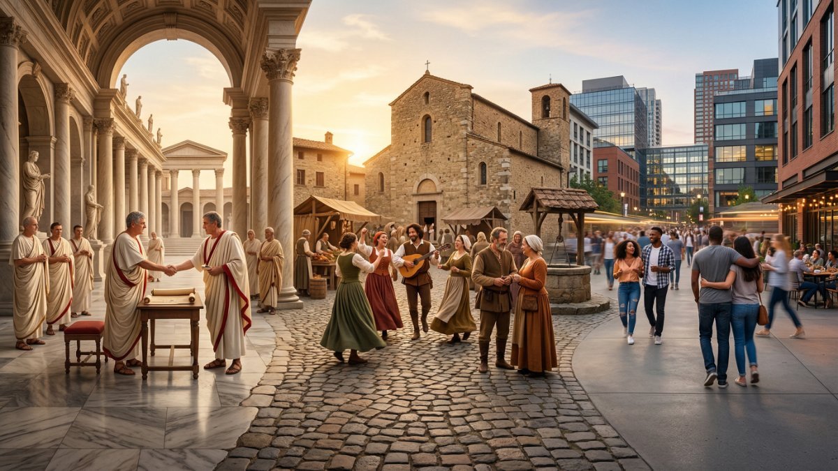 Diferença entre Sociedade e Comunidade: duas estruturas lado a lado — Palavras com História