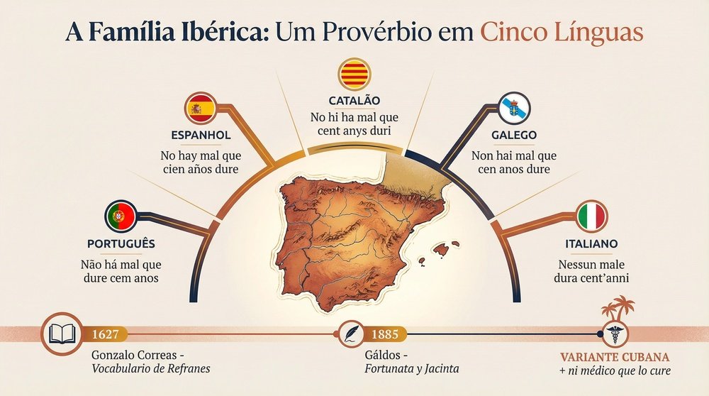 Origem da expressão não há mal que dure cem anos: ampulheta e calendário evocando a passagem do tempo e a promessa de que as adversidades são passageiras