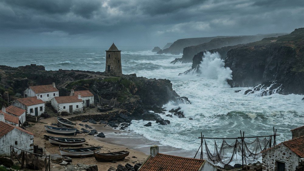 ressaca ou veisalgia, costa atlântica com ressaca oceânica turbulenta: a metáfora marítima portuguesa que originou o sentido coloquial de ressaca pós-bebida, Palavras com História